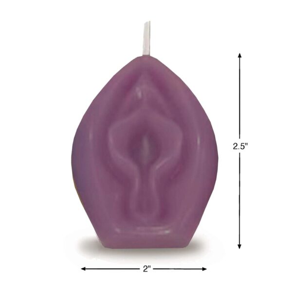 Candela profumata Vulva Purple Vaniglia