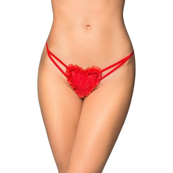 g-string-2480-red-s-l Slip Sexy Red Heart S/L