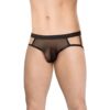 mens-briefs-4521-black-onesize Intimo Uomo Mesh Brief S/L