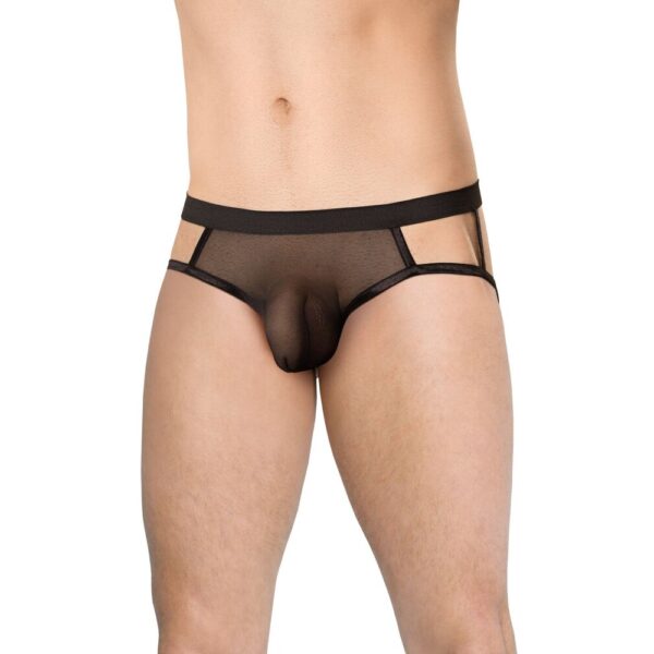 mens-briefs-4521-black-onesize Intimo Uomo Mesh Brief S/L