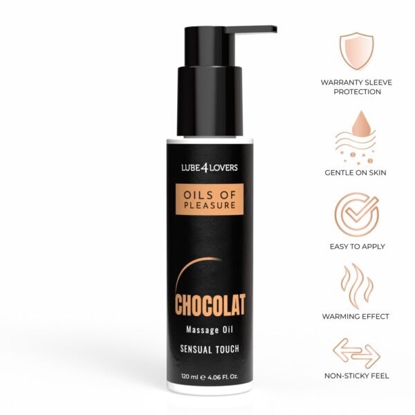 Olio da Massaggio Pleasure Cioccolato 120 ml