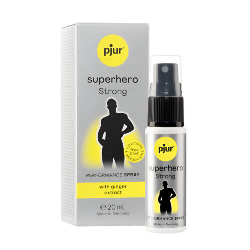 pjur_superhero_Strong-Spray_20ml_EU_enhanced Stimolante Uomo Spray Superhero Strong 20 ml