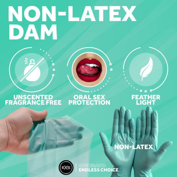 preservativi-aromatizzati-oral-dams-no-latex-1pz-exs-info Oral Dams Non Latex EXS