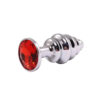 Plug Anale Crystal Red Ø 2,6 cm