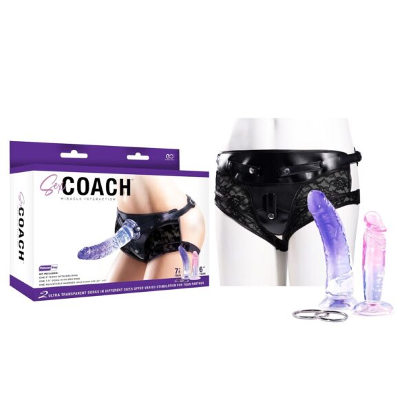 7104502-2 Strap On Sex Coach Kit