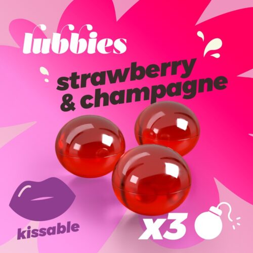 88955 Olio Massaggio Brazilian Balls Fragola e Champagne