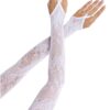 Guanti20Sexy20Floral20Gauntlet20Bianco Guanti Sexy Floral Gauntlet Bianco