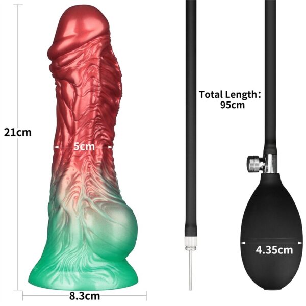 LV416012202-6 Dildo Monster Gonfiabile Aerosx 21 cm
