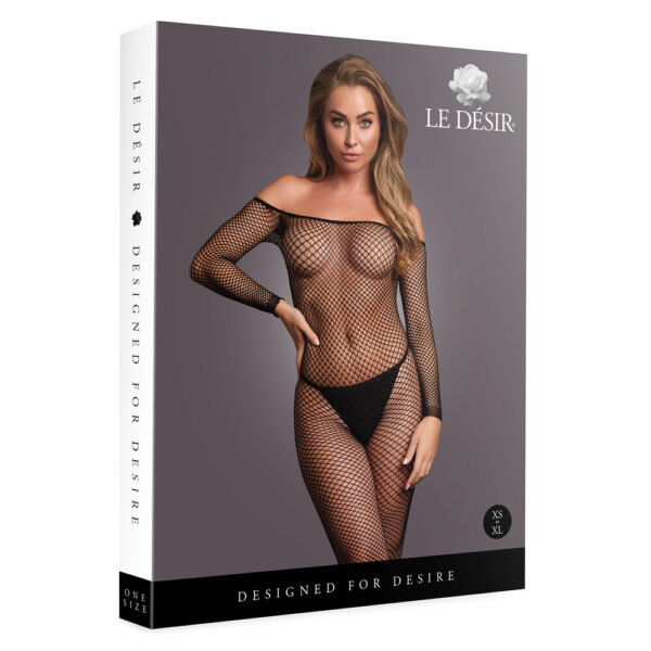 RS105508_DES064BLKOS_200 Tuta Sexy Offshoulder