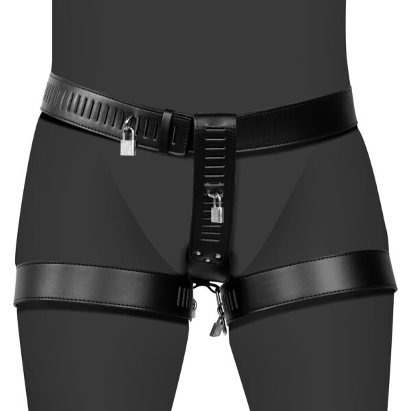RS118836_OU1029BLK_100 Cintura di Castità Leg Restraint