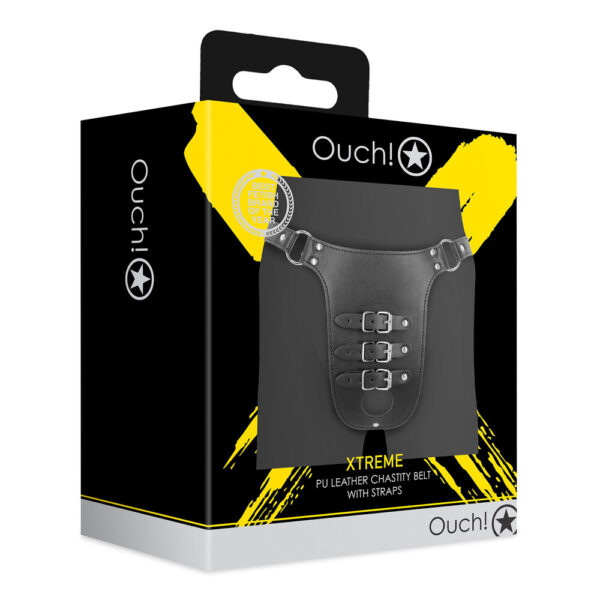 RS118852_OU1031BLK_200 Cintura di Castità Straps