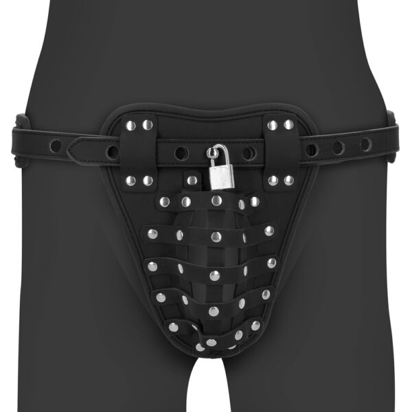 RS118859_OU1032BLK_100 Cintura di Castità Jock