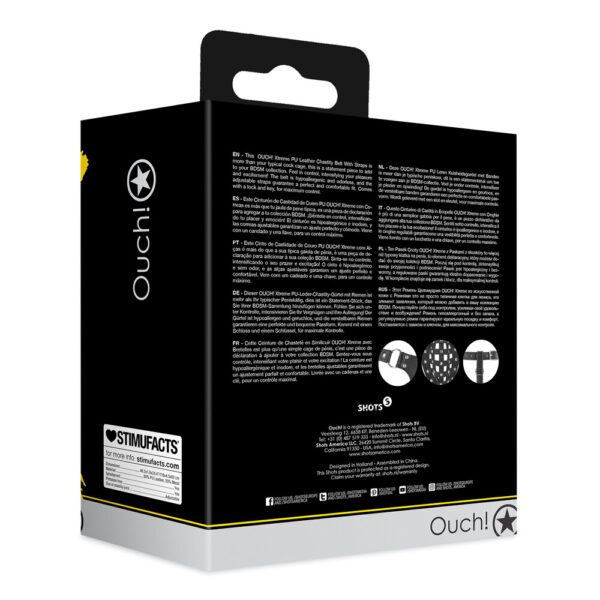 RS118861_OU1032BLK_201 Cintura di Castità Jock