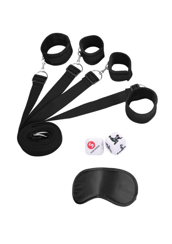RS121708_OU700BLK_300_scr Costrittivo Bondage Bed Bindings