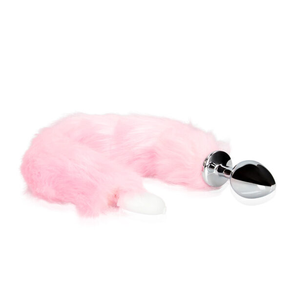 RS124617_OU911PNK_100 Plug Anale con coda Light-up Fox Tail
