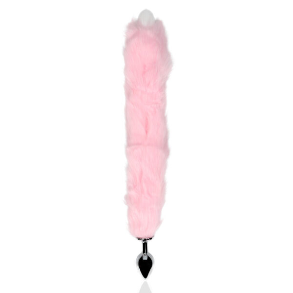 RS124623_OU911PNK_301 Plug Anale con coda Light-up Fox Tail