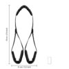 RS124818_OU933BLK_600 Costrittivo Bondage Padded Thigh Sling