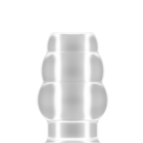 RS136829_SON049TRA_100 Plug Anale Hollow Tunnel 4,9 cm