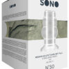 RS136840_SON050TRA_200 Plug Anale Hallow Tunnel 5,7cm