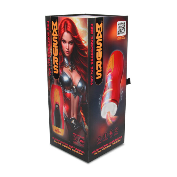 RS143305_Masturs_MAS001RED_200 Masturbatore Automatico Solara