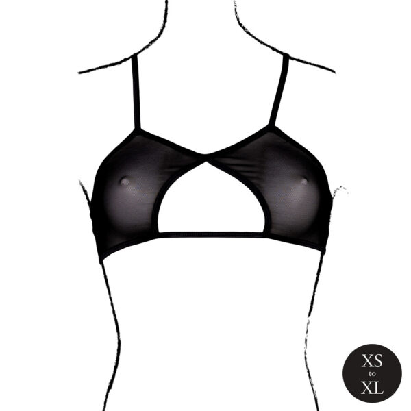 RS87963_AMR003BLKOS_600 Reggiseno Sexy Keyhole Mesh