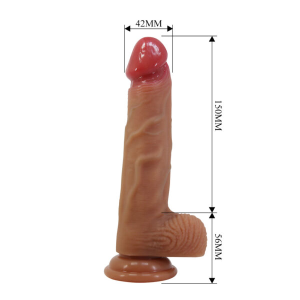 BW-008137N_09 Dildo Realistico Lisle 20,6 cm