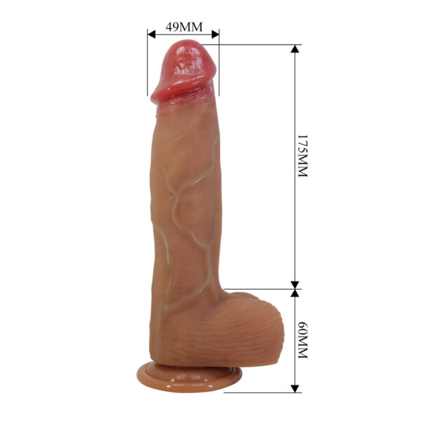 BW-008141N_09 Dildo Realistico Orton 23,5 cm
