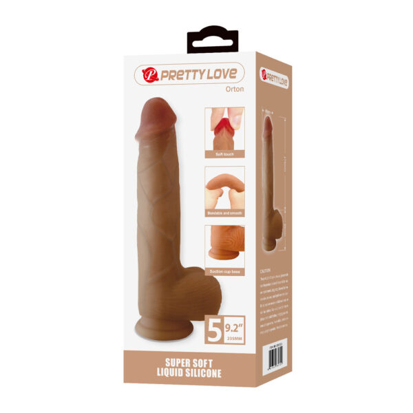BW-008141N_10 Dildo Realistico Orton 23,5 cm