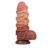 Dildo XXL Braided Rope 24,5 cm