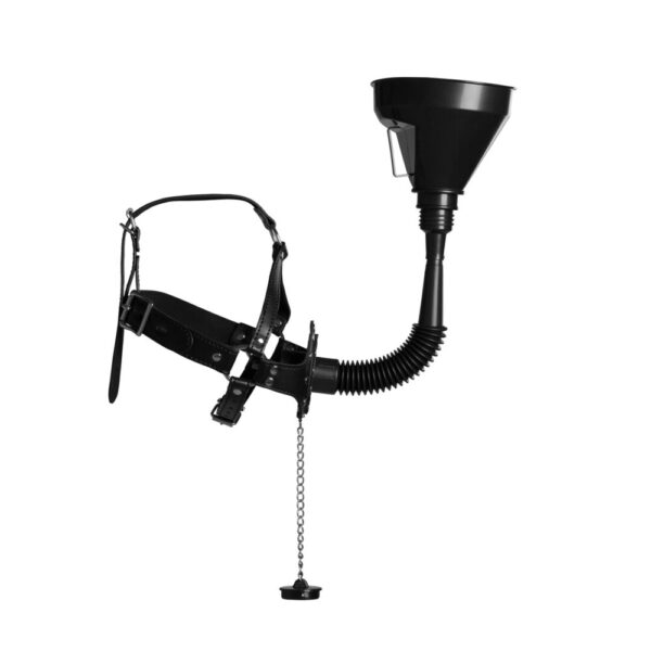 OPEN20MOUTH20GAG20HEAD20HARNESS20WITH20FUNNEL-2 Maschera Bondage con Imbuto Xtreme
