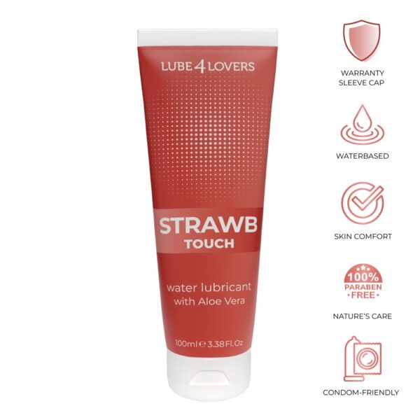 TOUCH20STRAWBERRY_2000X2000 Lubrificante Water Strawberry