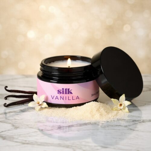 Candela da Massaggio Silk Vanilla